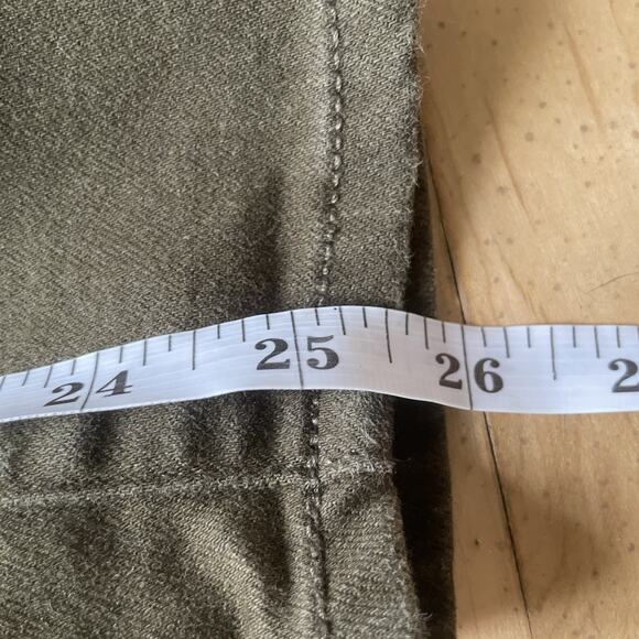 Talbots Jegging Pants Womens Size 4 Petite In Olive Green Color EUC‎ - Picture 10 of 10